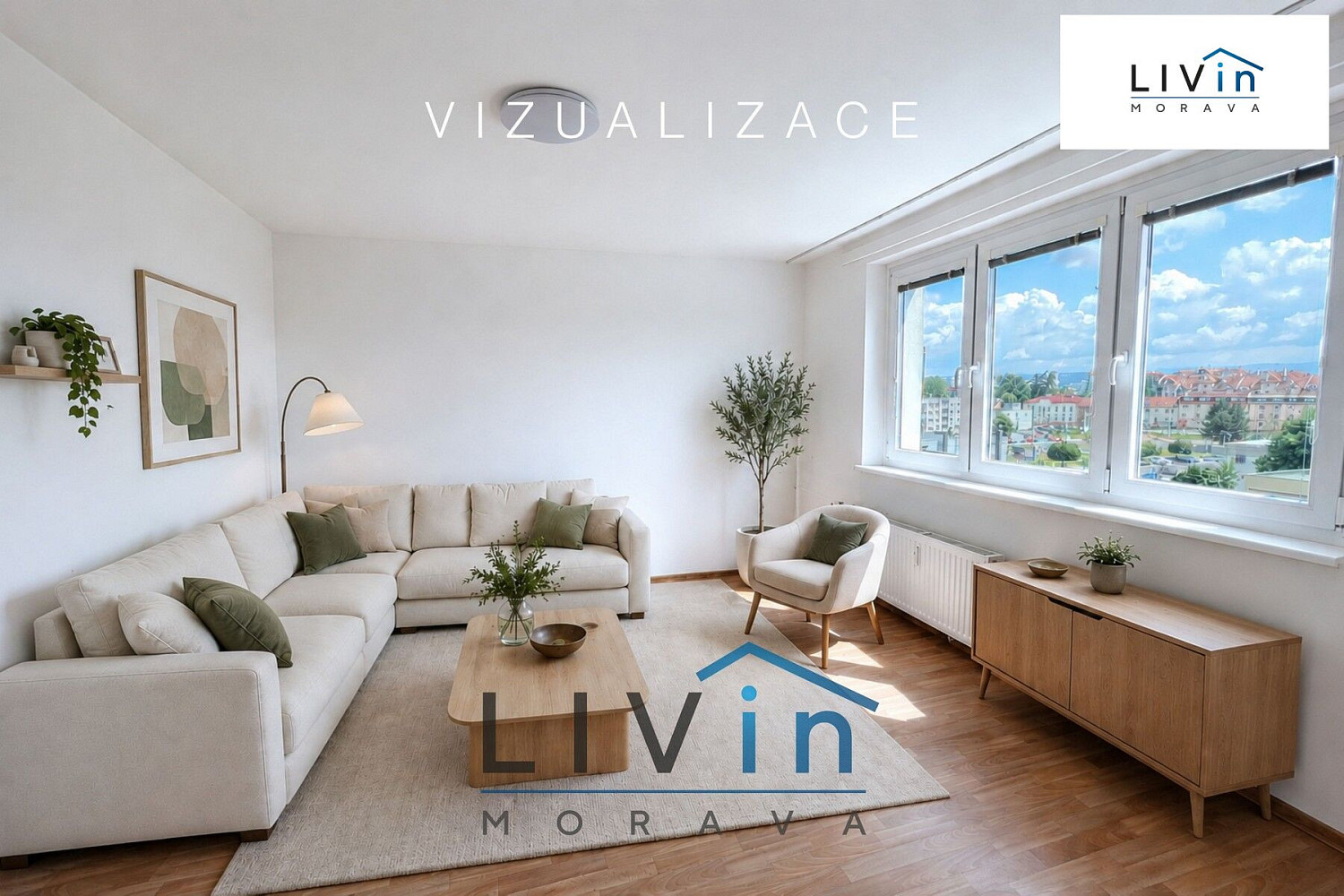 Prodej bytu 2+1 44 m² – pohled 3