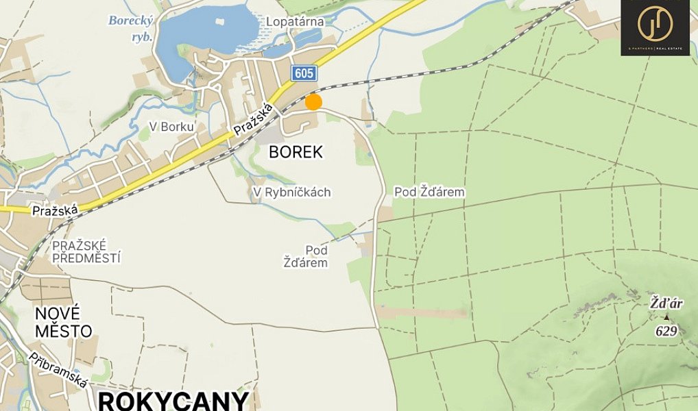 Prodej stavebního pozemku 1 294 m², Rokycany – náhled fotky 16