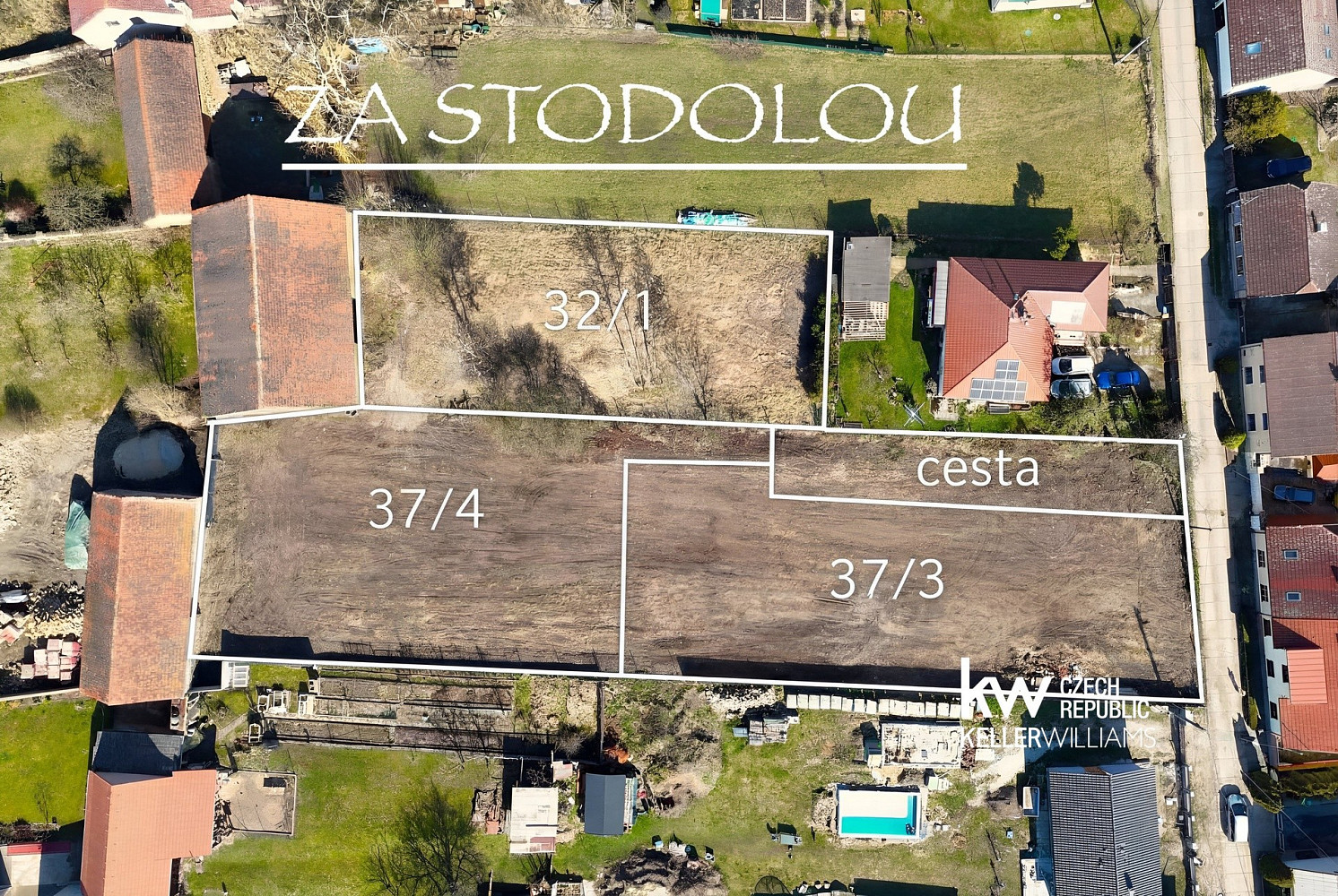 Prodej stavebního pozemku 1 071 m²