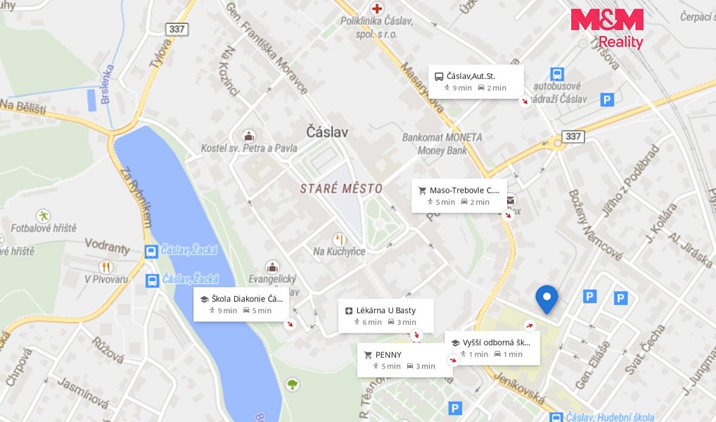 Prodej bytu 3+1 94 m², Čáslav – náhled fotky 20