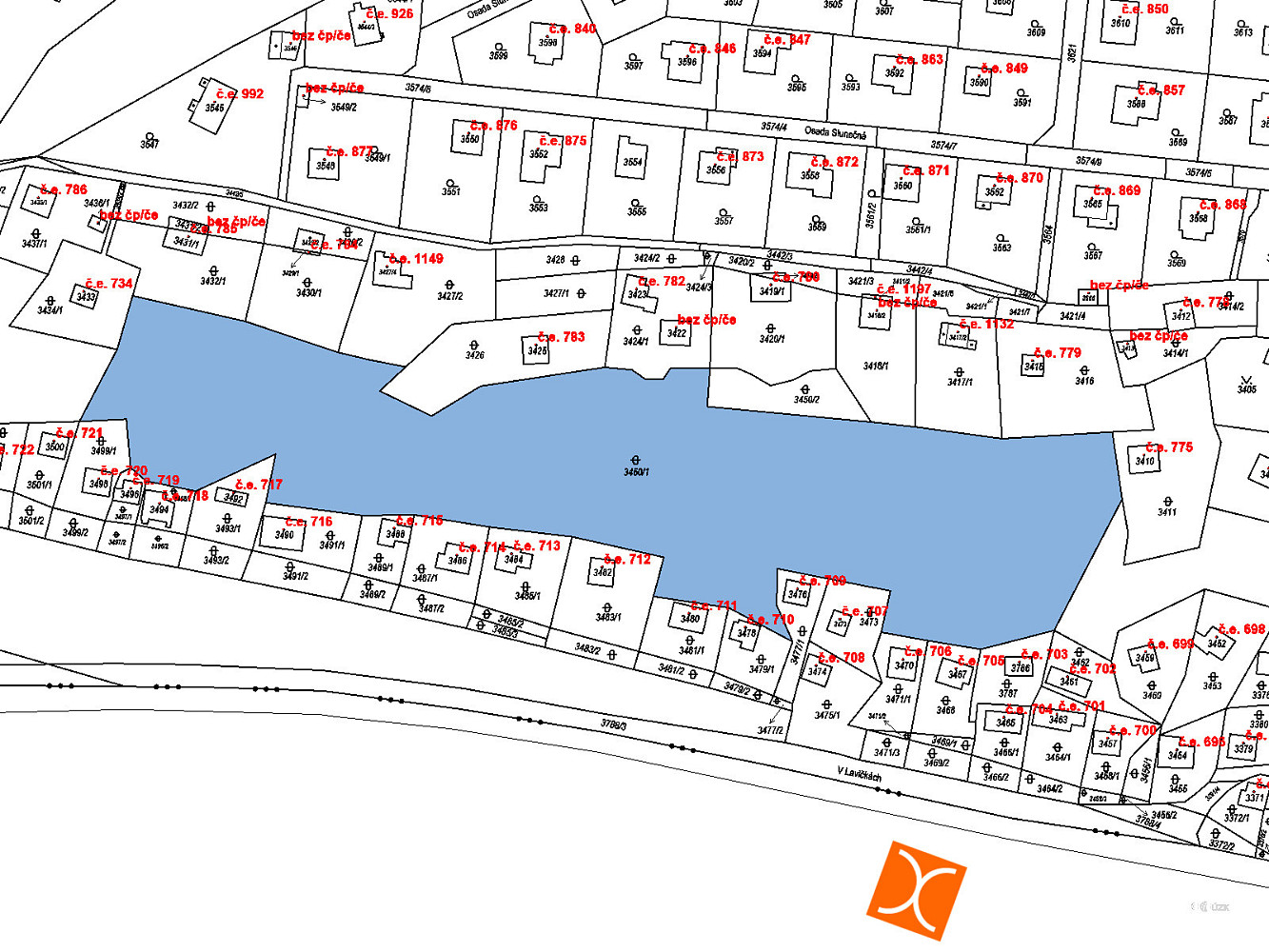 Prodej pozemku 9 028 m² – pohled 4