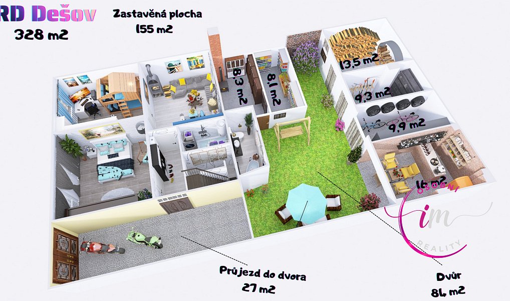 Prodej chaty/chalupy 263 m² s pozemkem 328 m², Dešov – náhled fotky 15