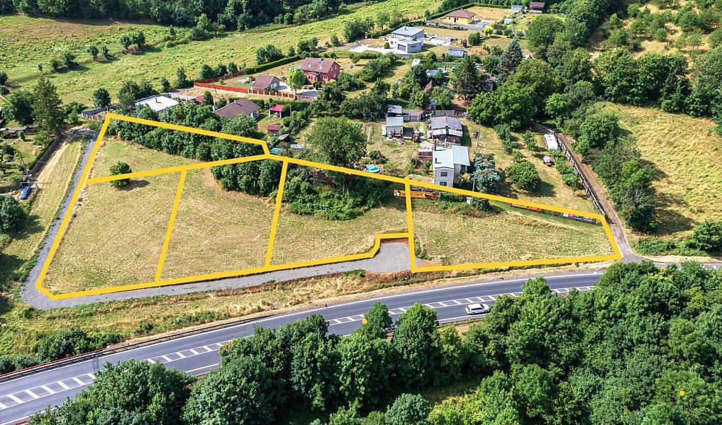 Prodej stavebního pozemku 931 m², Bystřany – náhled fotky 2