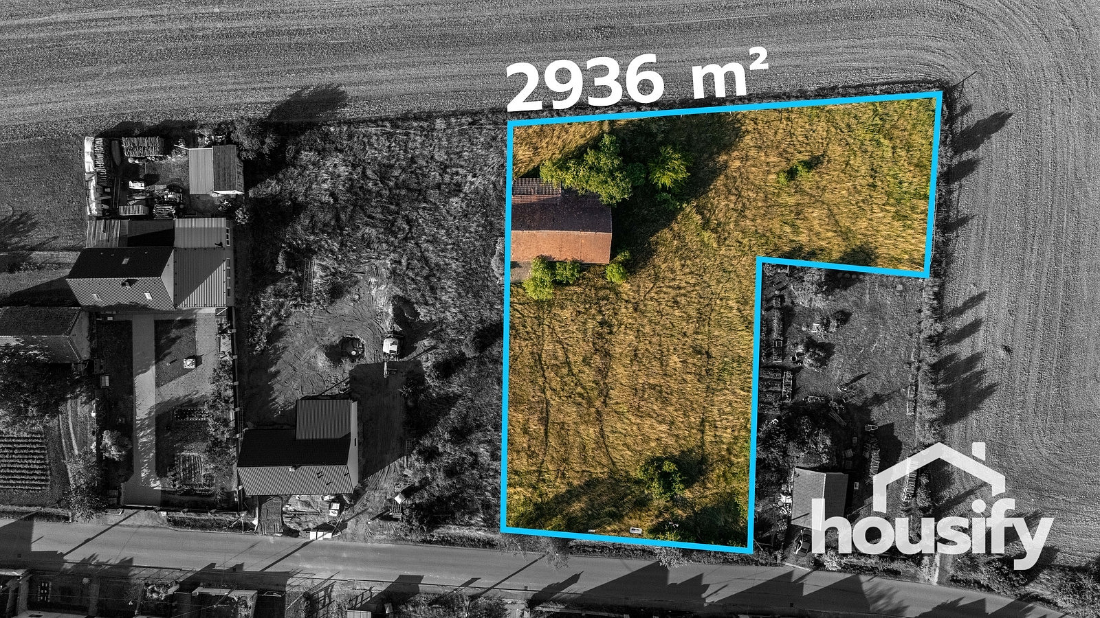 Prodej stavebního pozemku 2 936 m²