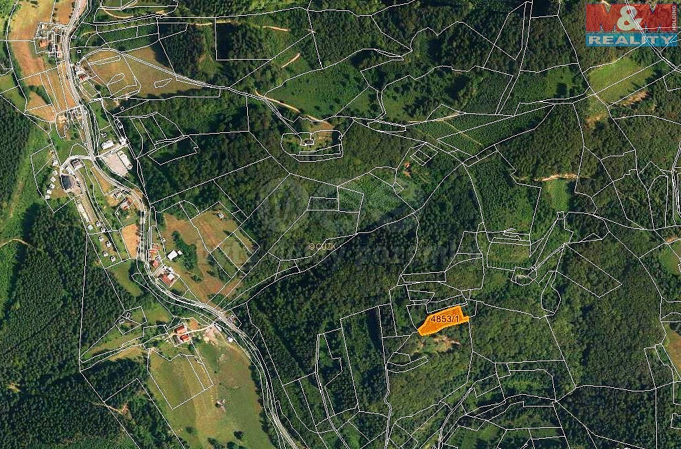 Prodej lesa 3 244 m² – pohled 4