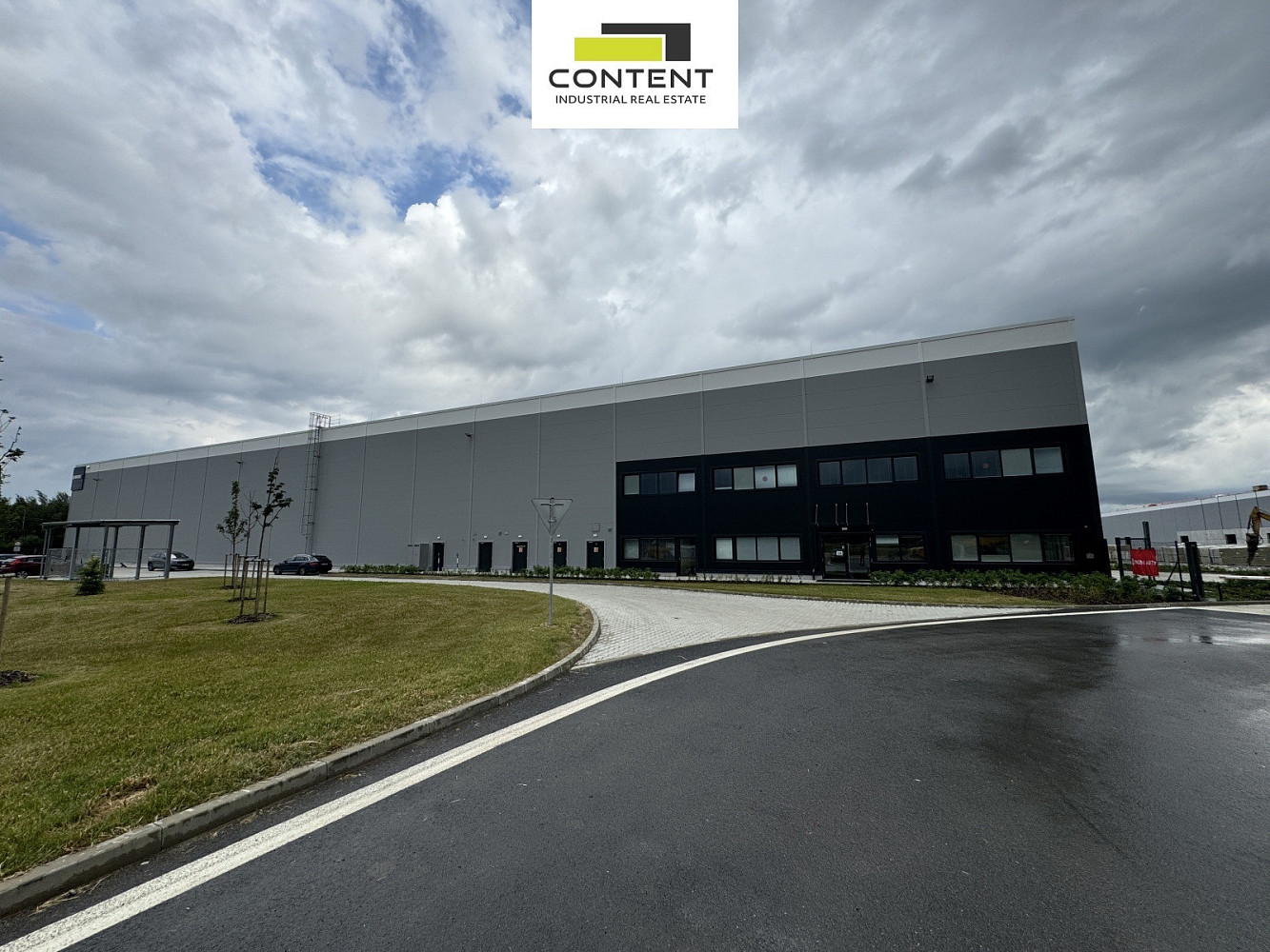 Pronájem novostavby skladu, výrobních prostor 20.000 m², Chomutov – pohled 2