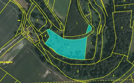 Prodej vodní plochy 6 821 m², Sedlečko u Soběslavě, okres Tábor