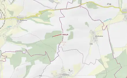 Dražba lesa 546 m², Zahořany