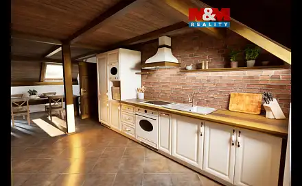 Prodej bytu 4+kk 103 m², Kounov, okres Rakovník