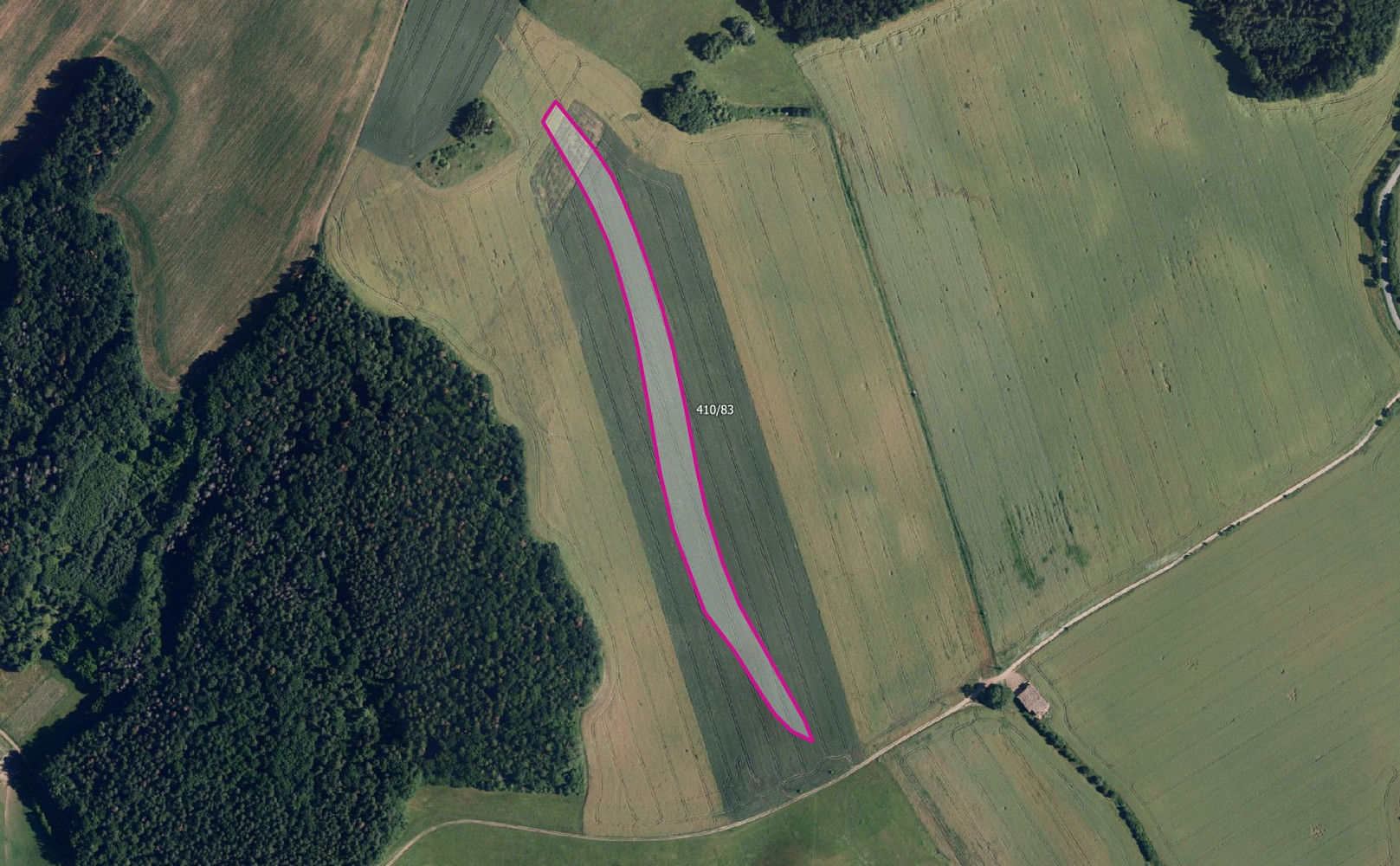 Prodej pole 9 706 m²