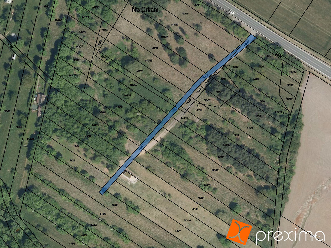 Prodej pozemku 2 675 m² – fotografie 3