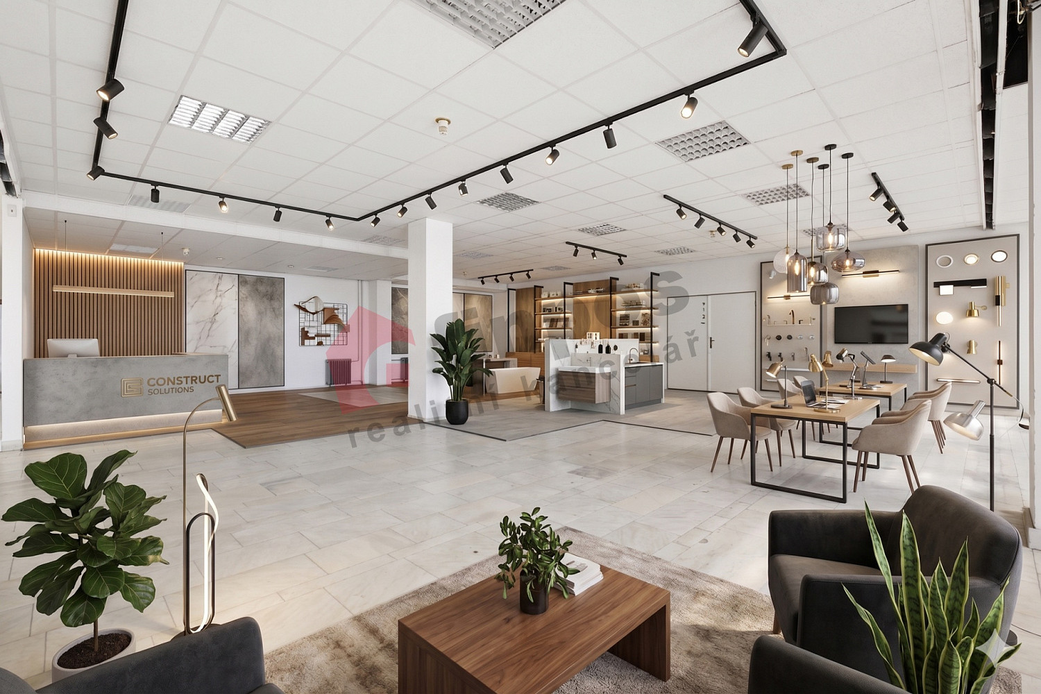 Pronájem obchodních prostor 194 m²