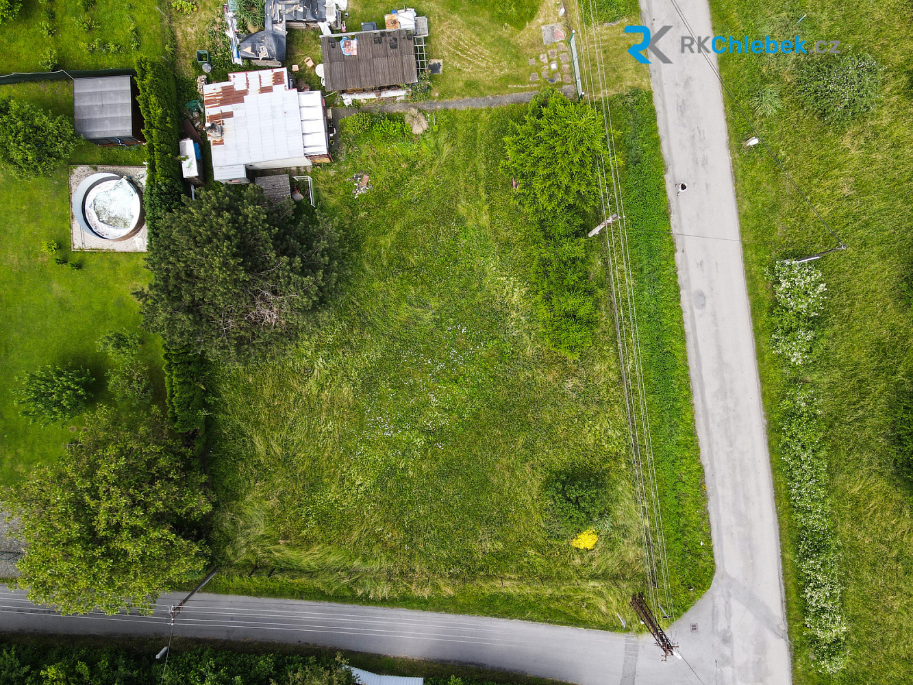 Prodej stavebního pozemku, 1201 m², Paskov – pohled 4