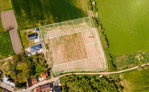 Prodej stavebního pozemku 856 m², Zbůch, okres Plzeň-sever