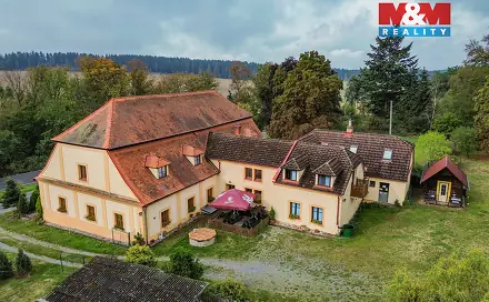 Prodej chaty/chalupy 689 m² s pozemkem 17 957 m², Žihle - Nový Dvůr, okres Plzeň-sever