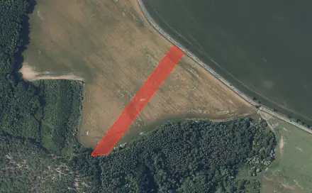 Prodej pole 5 481 m², Pustověty, okres Rakovník