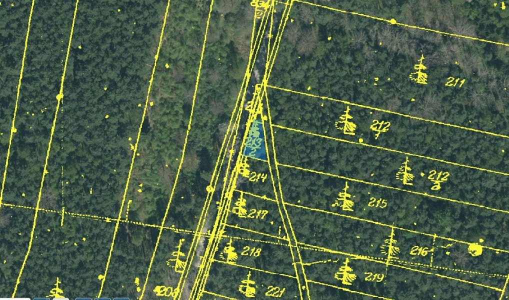 Prodej lesa 24 818 m², Vesce – náhled fotky 9