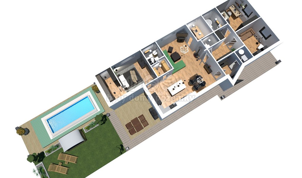 Prodej stavebního pozemku 733 m², Slapy – náhled fotky 6