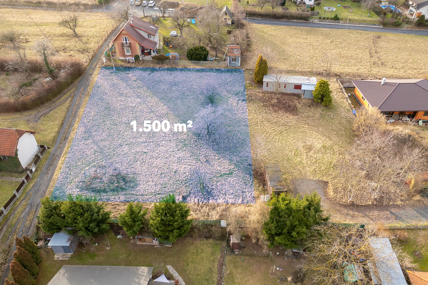 Prodej stavebního pozemku 1 500 m²