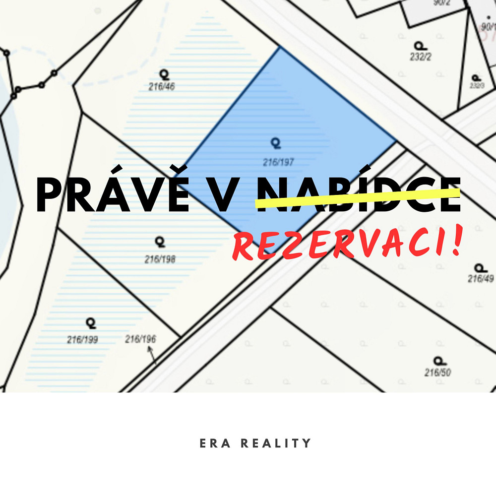Prodej stavebního pozemku 1 104 m²