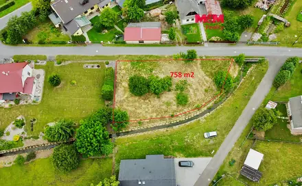 Prodej stavebního pozemku 758 m², Kunčina, okres Svitavy