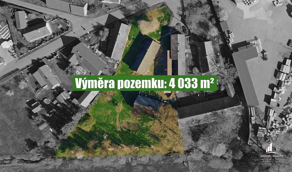 Prodej stavebního pozemku 4 033 m², Veselá – náhled fotky 4