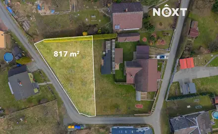 Prodej stavebního pozemku 817 m², Vikýřovice