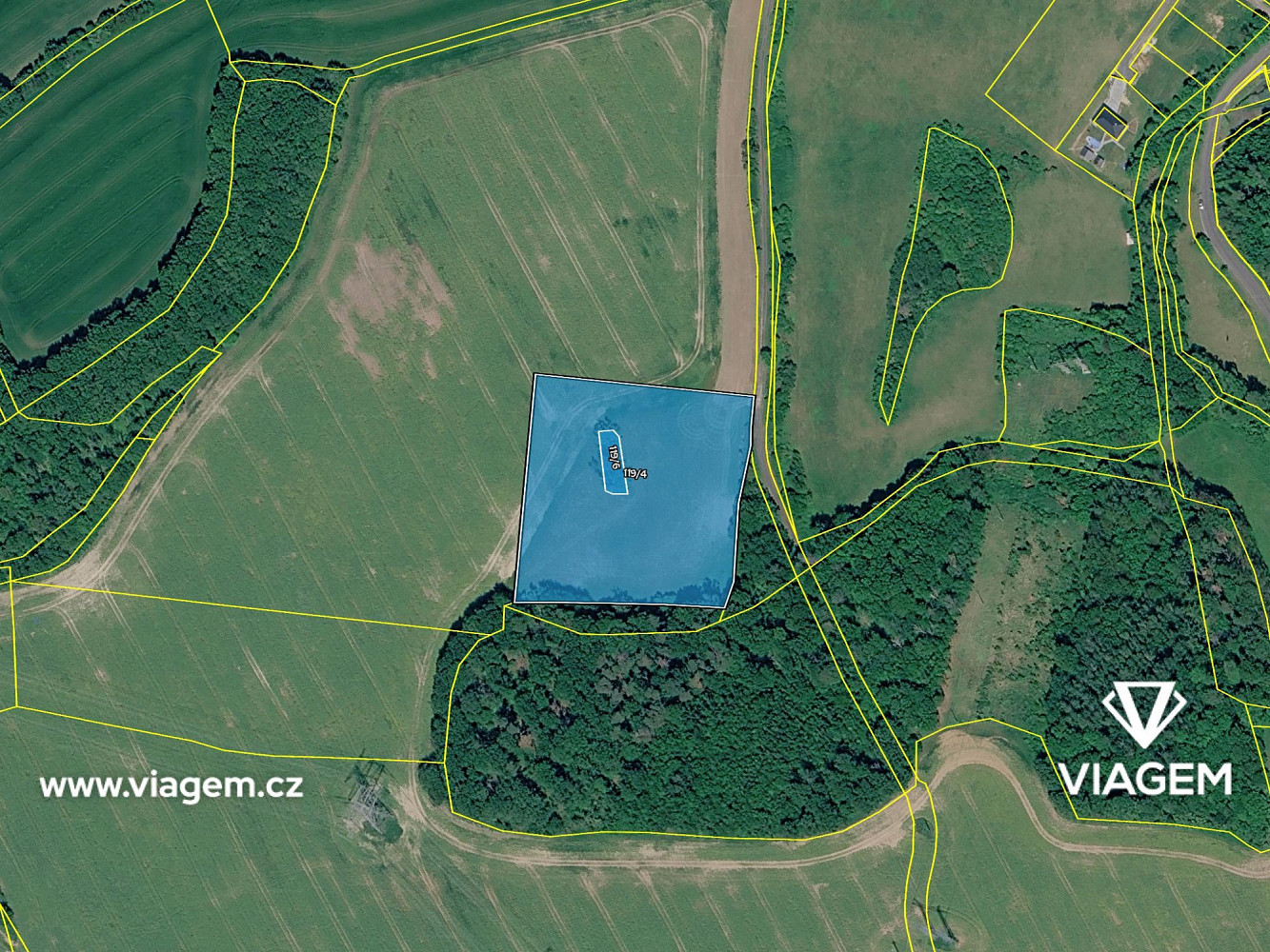 Prodej pole 3 493 m² — photo 4