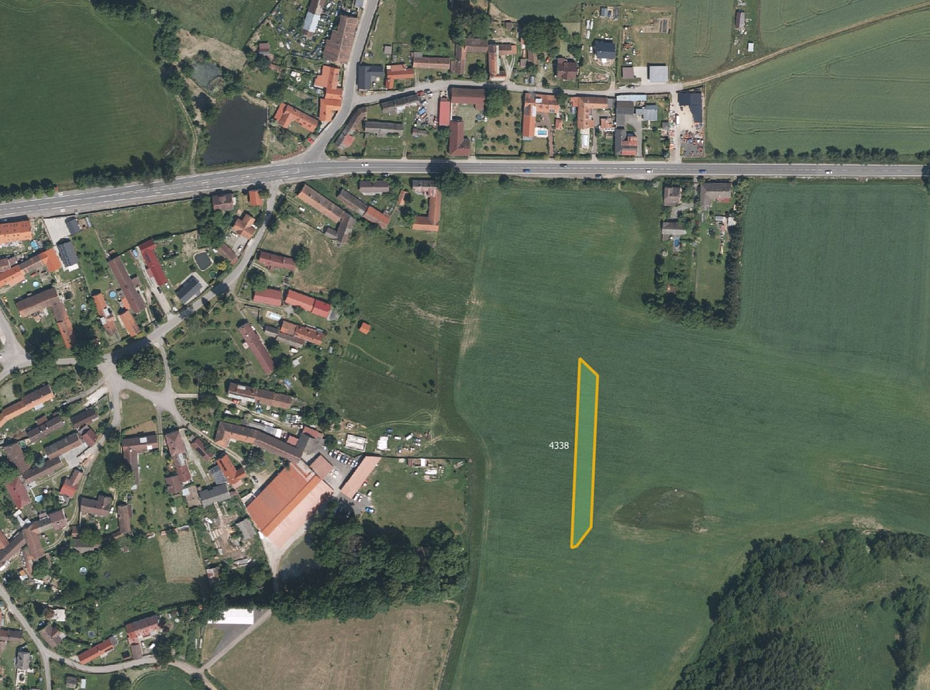 Prodej pole 5 875 m² – fotografie 2