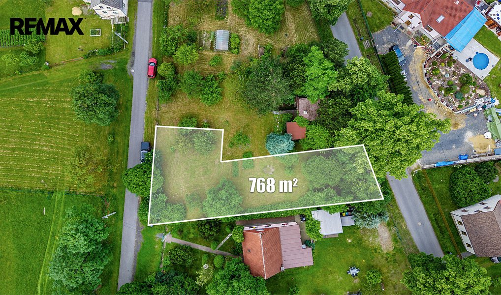 Prodej stavebního pozemku 768 m², Nové Město pod Smrkem – náhled fotky 2