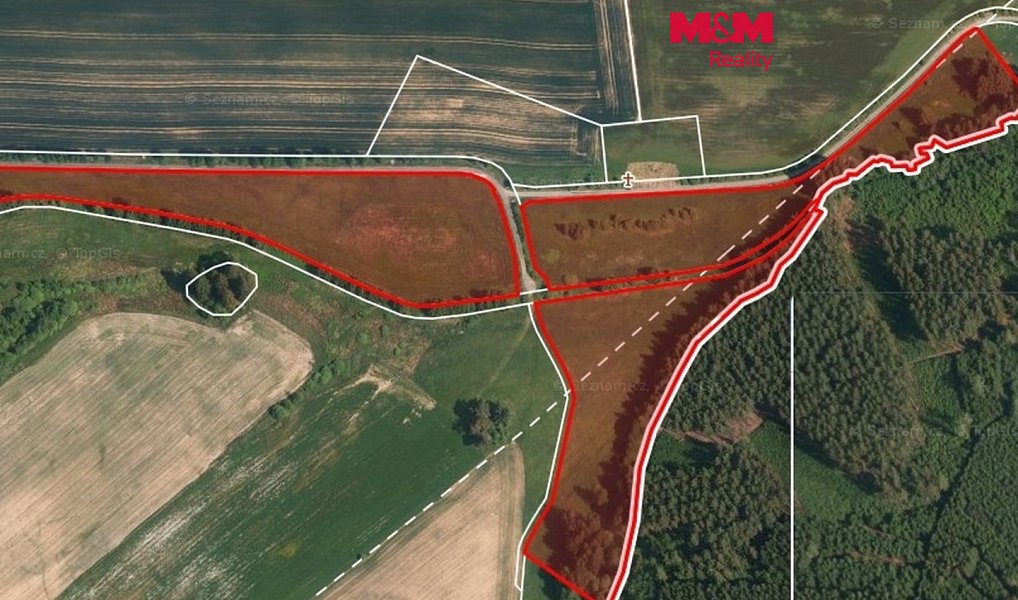 Prodej pozemku, 43871 m², Cheb, Tři Sekery