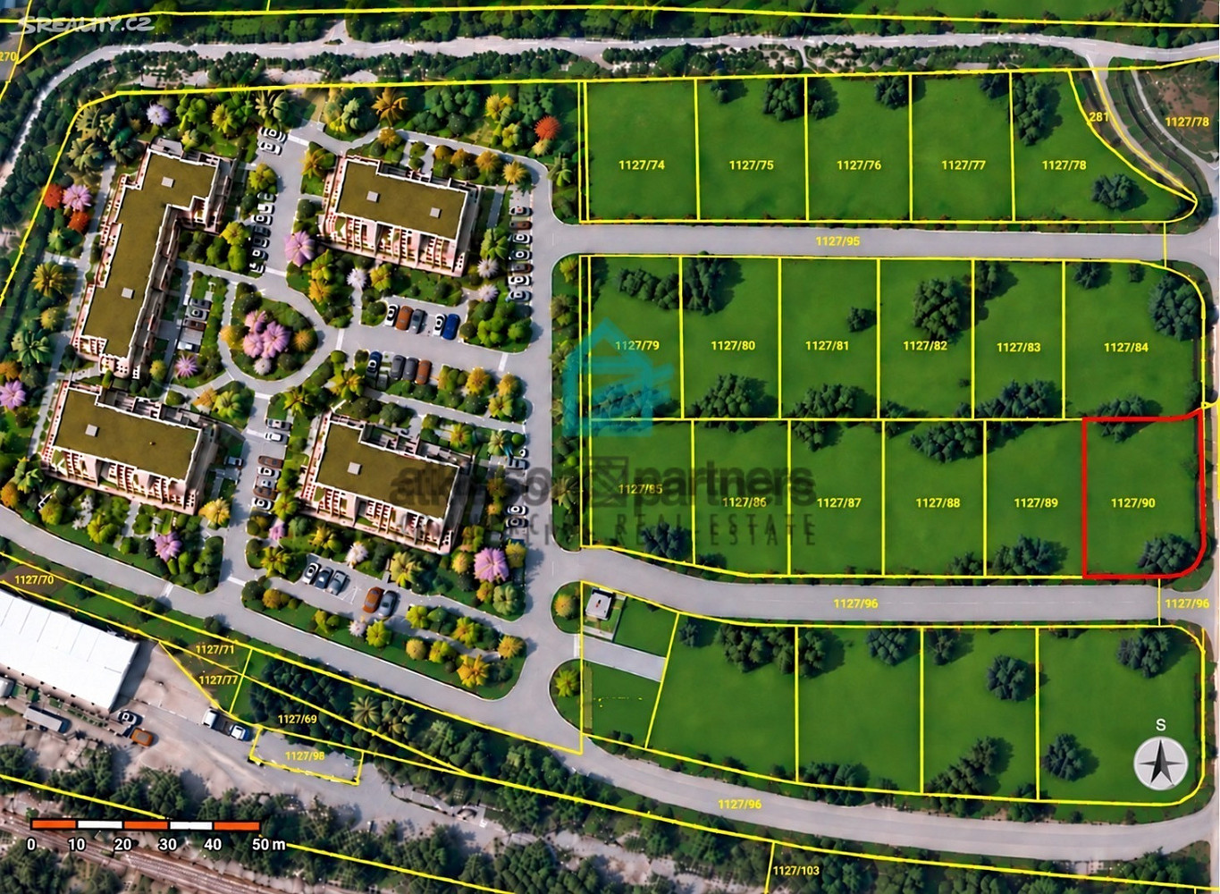 Prodej stavebního pozemku 934 m²