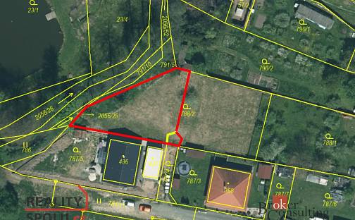 Prodej stavebního pozemku 572 m², Vstiš, okres Plzeň-Jih