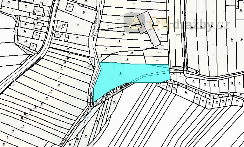 Dražba pozemku 3 958 m²