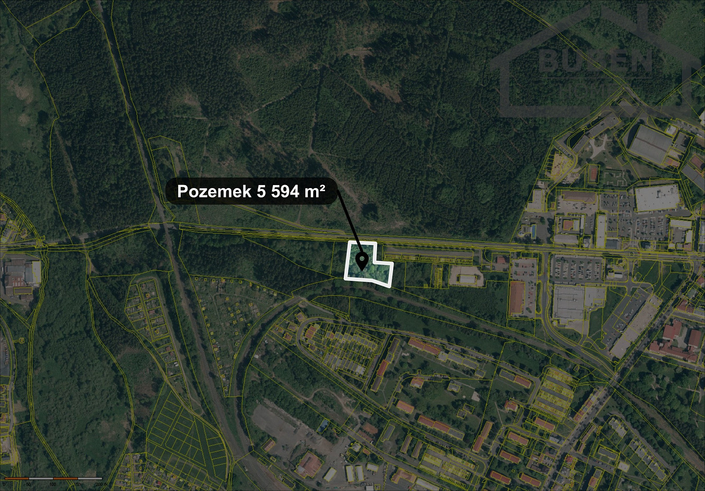 Prodej komerčního pozemku 5 594 m² – fotografie 5