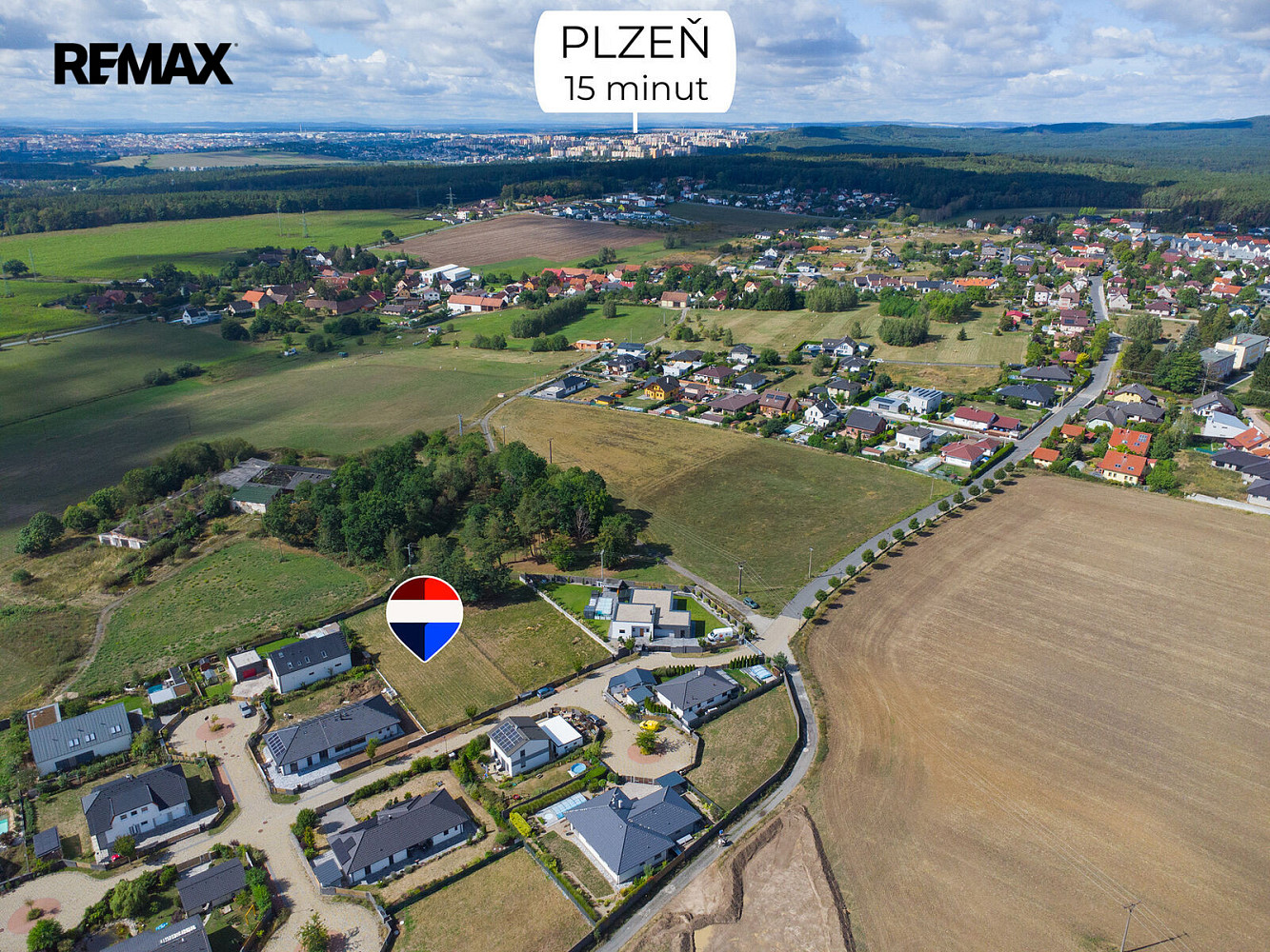 Prodej stavebního pozemku 1 458 m²