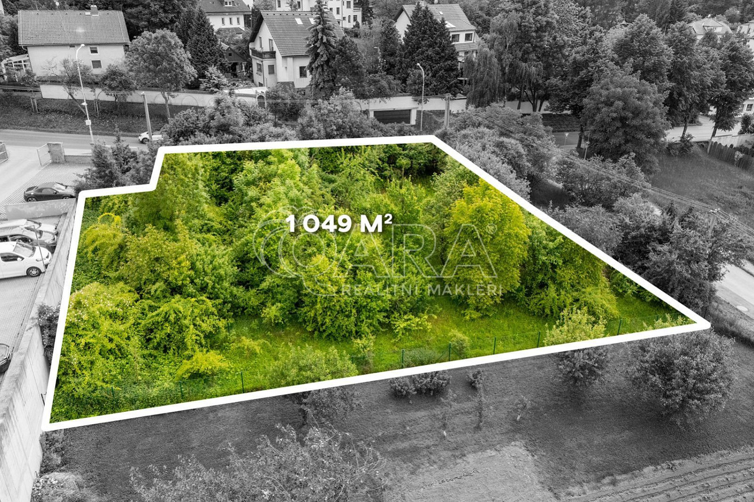 Prodej stavebního pozemku 1 049 m² – fotografie 2