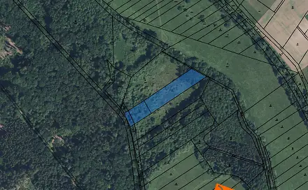 Prodej pozemku 2 452 m², Karlovice, okres Semily