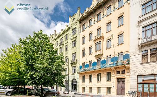 Pronájem bytu 3+kk 86 m², Senovážné náměstí, Praha 1 - Nové Město