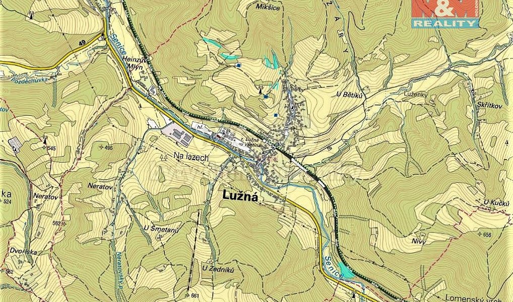 Prodej louky 4 894 m², Lužná – náhled fotky 4