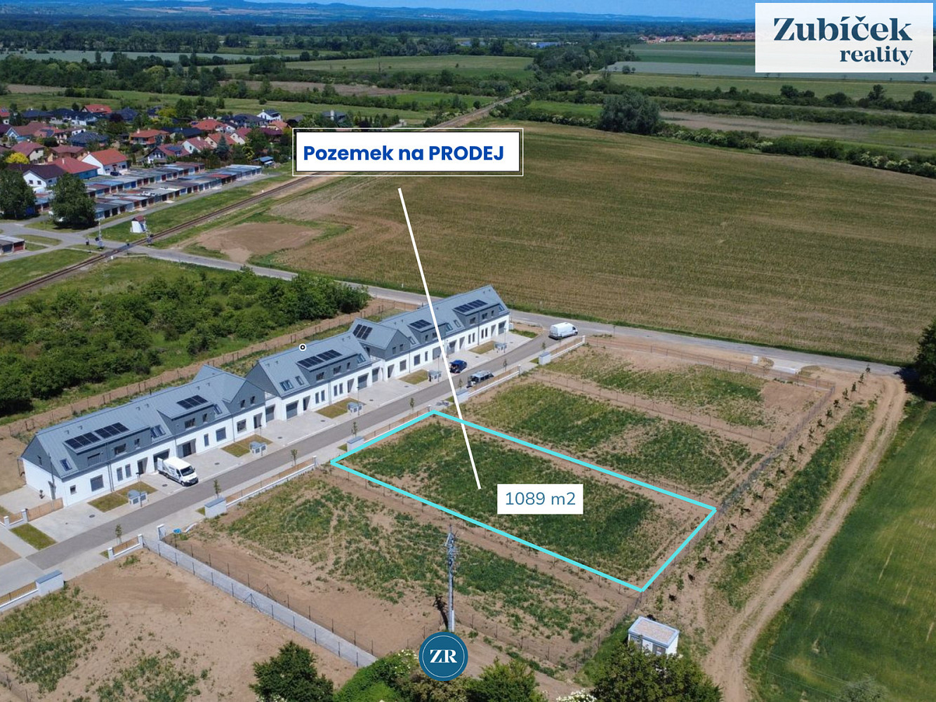Prodej stavebního pozemku 1 089 m²