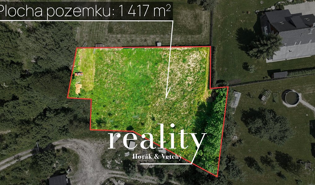 Prodej stavebního pozemku 1 417 m², Červená Voda – náhled fotky 2