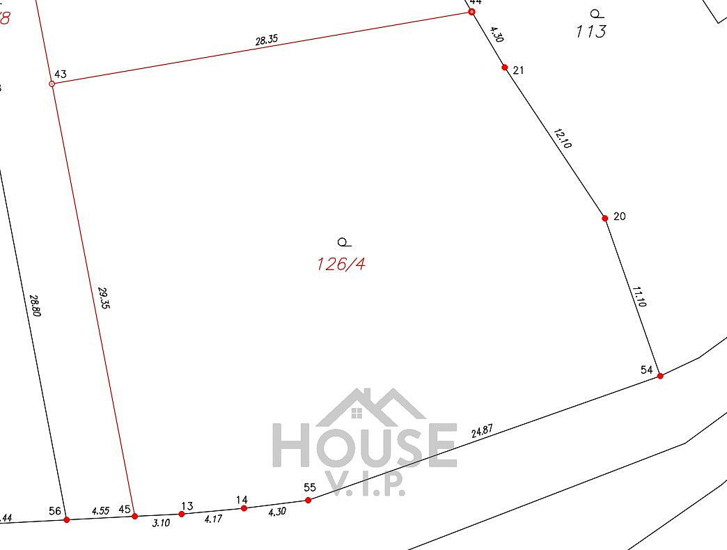 Prodej stavebního pozemku 952 m² – fotografie 3