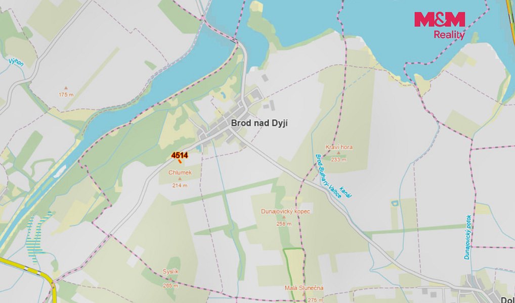 Prodej zahrady 449 m², Brod nad Dyjí – náhled fotky 5