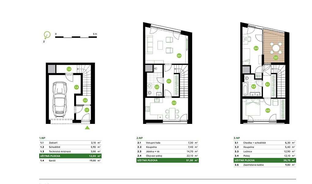 Prodej bytu 4+kk 107 m², Úvaly – náhled fotky 4