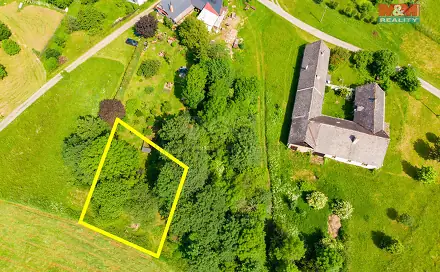Prodej zahrady 727 m², Hynčina, okres Šumperk