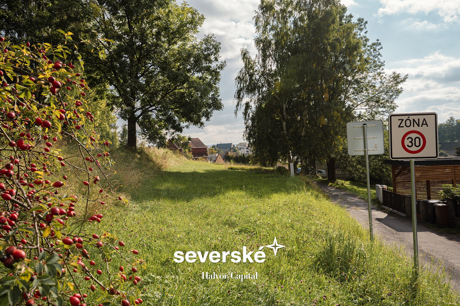 Prodej stavebního pozemku 935 m² – pohled 3