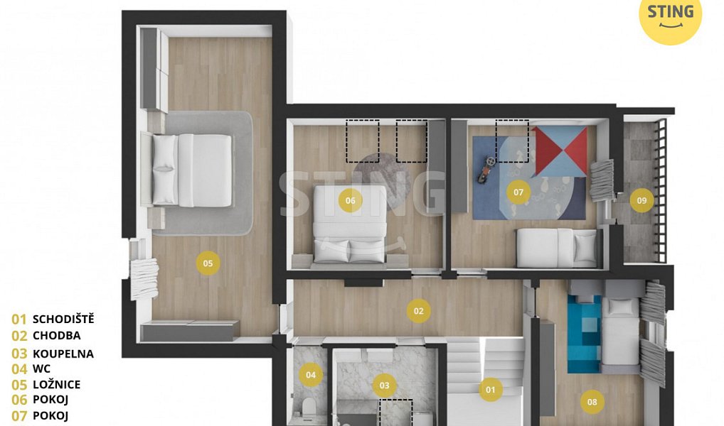 Prodej domu 198 m² s pozemkem 995 m², Hradec nad Moravicí – náhled fotky 27