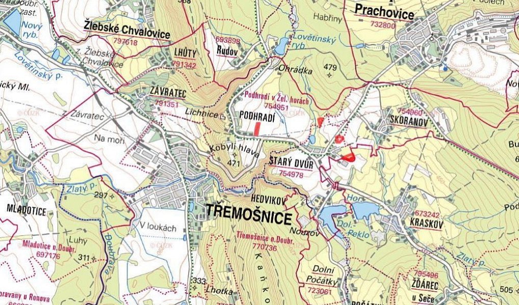 Prodej louky 26 390 m², Třemošnice – náhled fotky 4