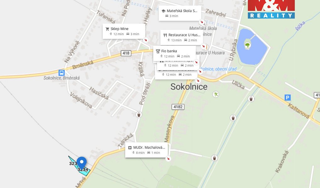 Pronájem pozemku 1 677 m², Sokolnice – náhled fotky 5